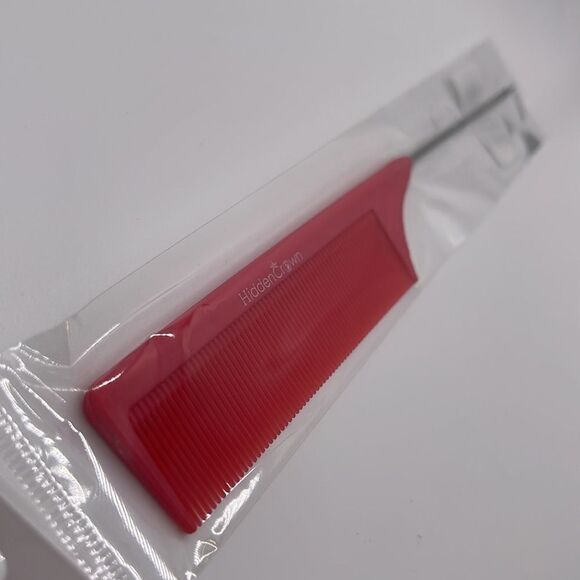 NWT Hidden Crown Pink Hair Comb - Picture 4 of 4